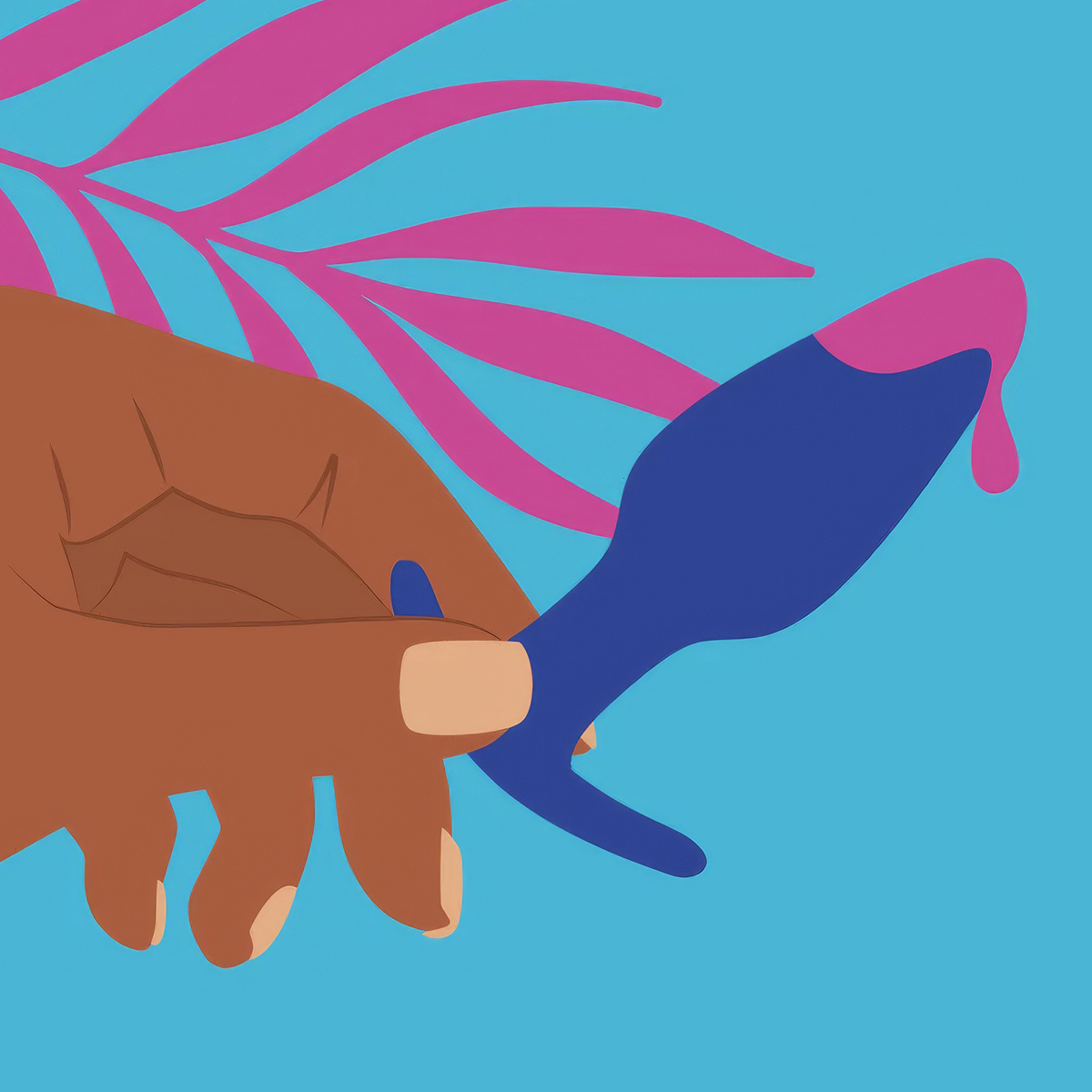 Biird Regii is a silicone anal butt plug and anal tarining kit with small and large butt plugs for playful exploration.