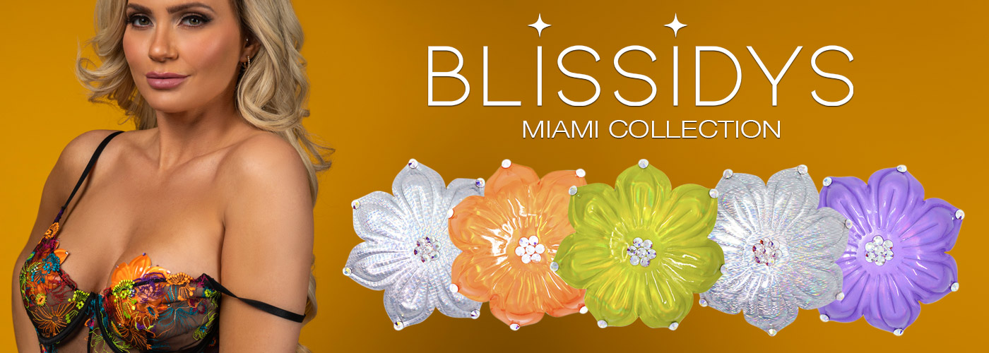 Blissidys Miami Designer Nipple Covers - 5 Colours