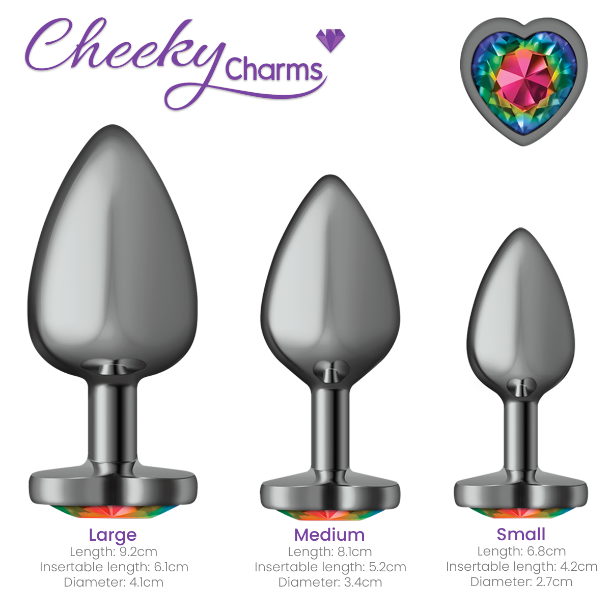 Enjoy playful pleasure with this small butt plug or large buttplug &ndash; a premium anal sex toy and ass plug in style.