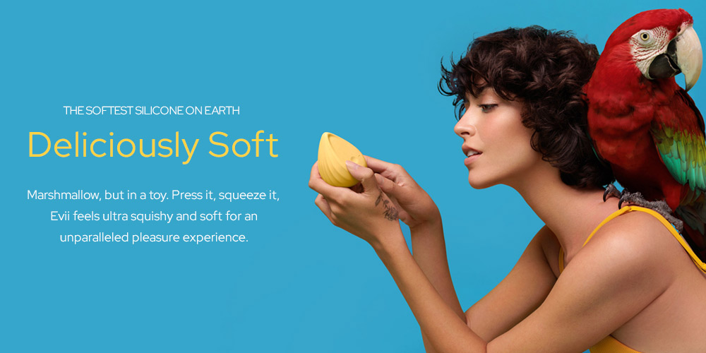 Explore sex toys for women with Biird Evii, a sleek clit vibrator and clitoris stimulator for solo or couples play.