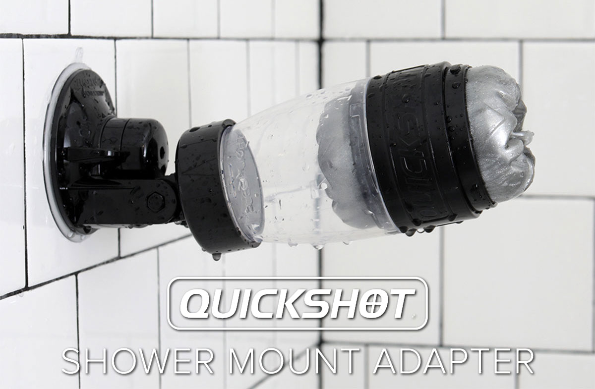 A transparent Fleshlight pocket pussy made for realistic male stroking pleasure.