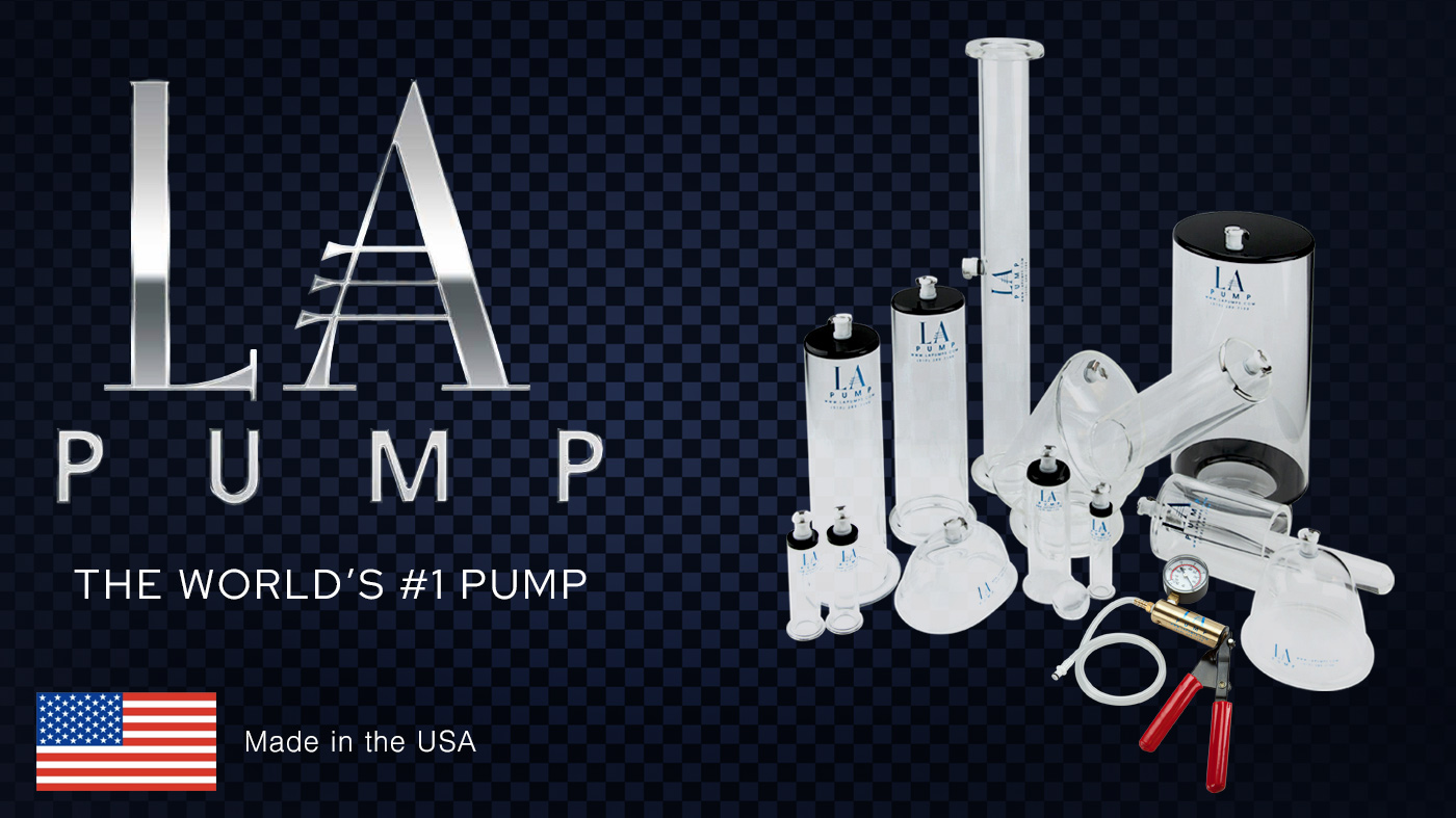LA Pump penis pump designed for phallic enlargement, improved sexual health and confidence