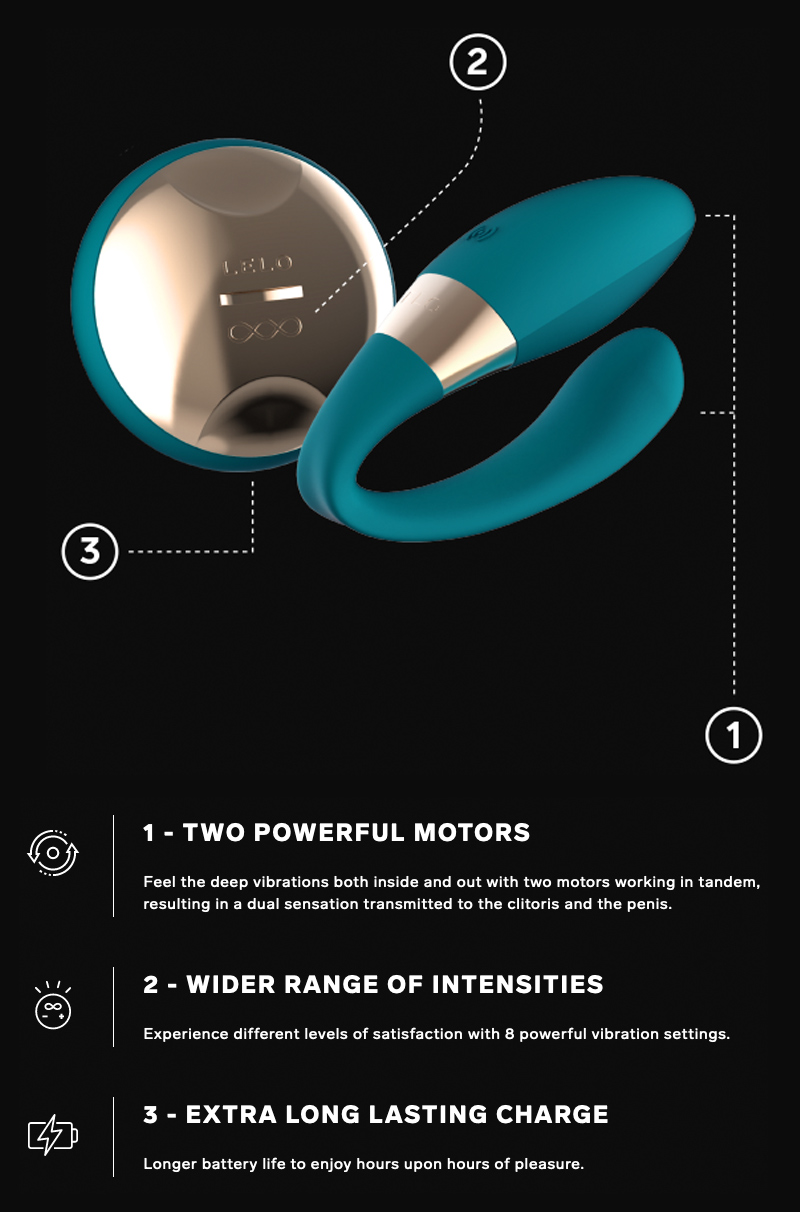 LELO TIANI DUO Couples Vibrator Features