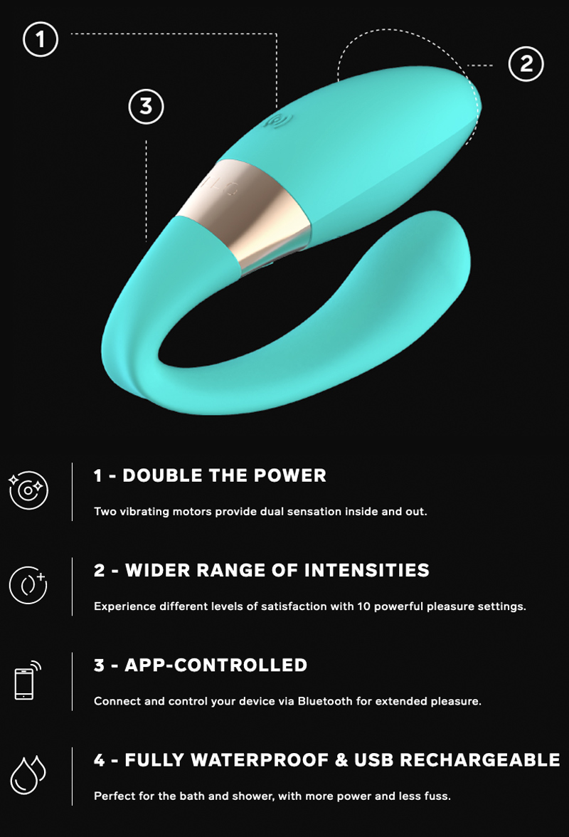 LELO TIANI Harmony App Controlled Vibrator Features