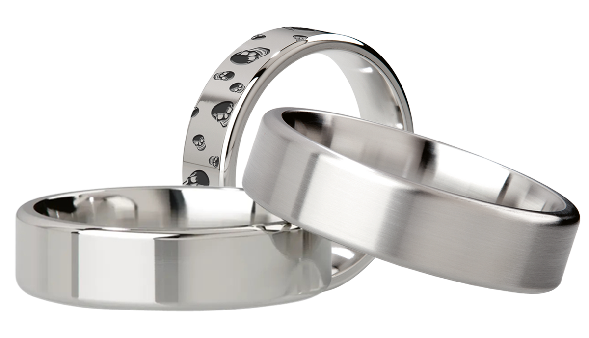 Elegant c-ring styled as a couples ring & sex ring, perfect adult toys for couples.