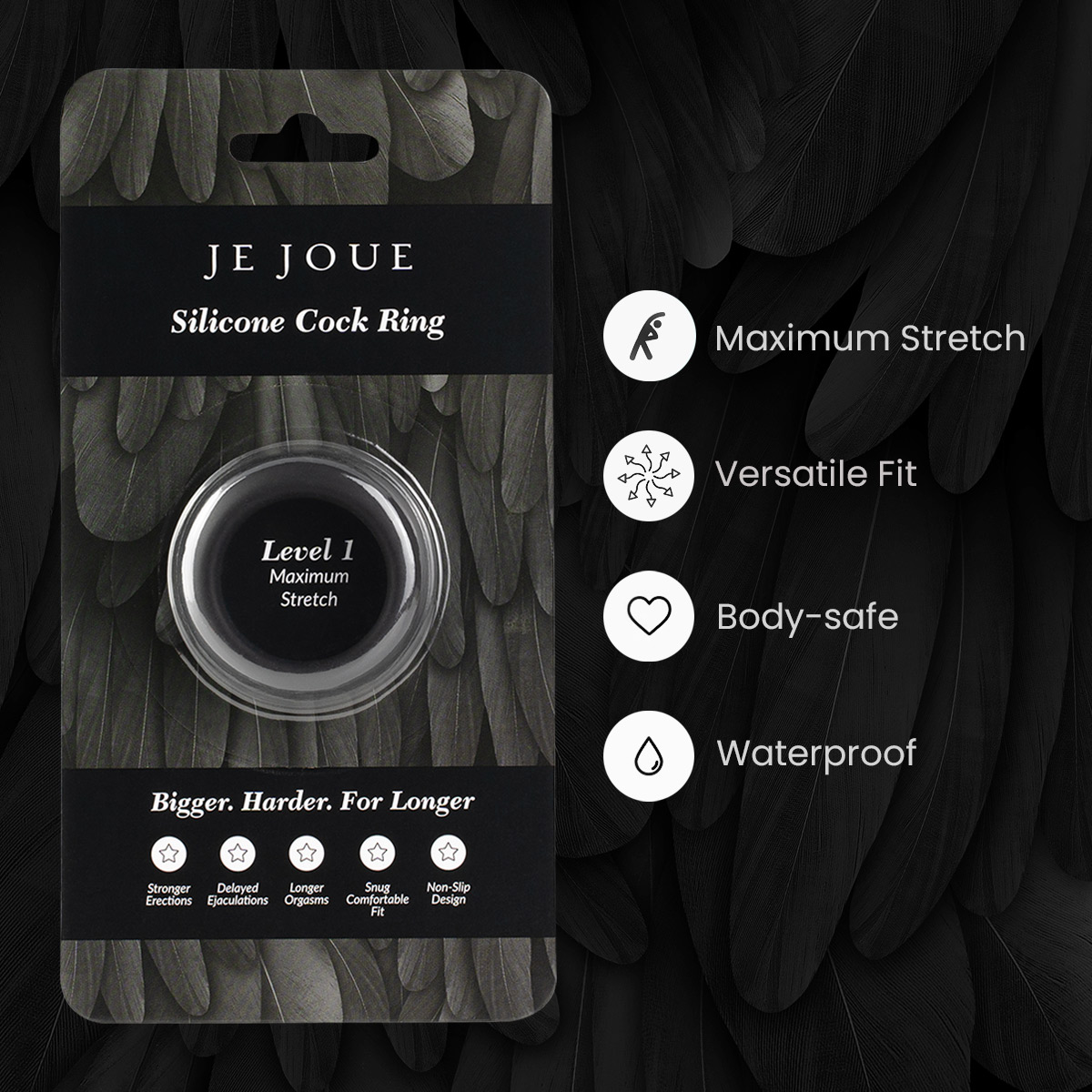 Discover couples sex toys like this Je Joue silicone cock ring, a flexible penis ring and dick ring in one.