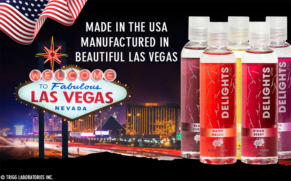 WET DELIGHTS Strawberry Flavoured Lubricant - Made In The USA