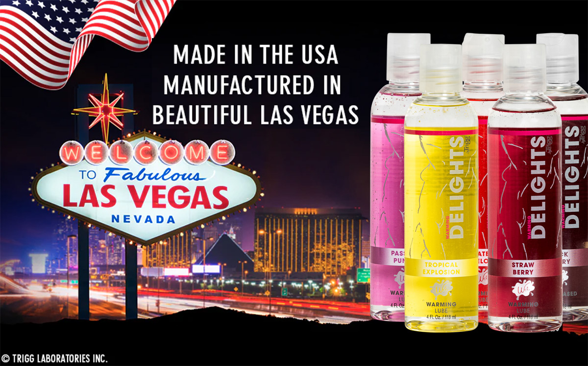 WET WARMING DELIGHTS Tropical Explosion Flavoured Personal Lube - Made In The USA