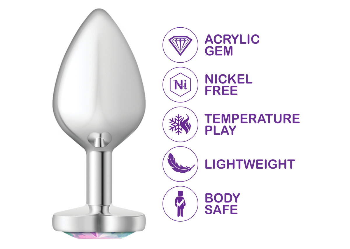 Explore cheeky bum plug fun with this anal plug, one of the most playful anal butt plugs for couples and solo.