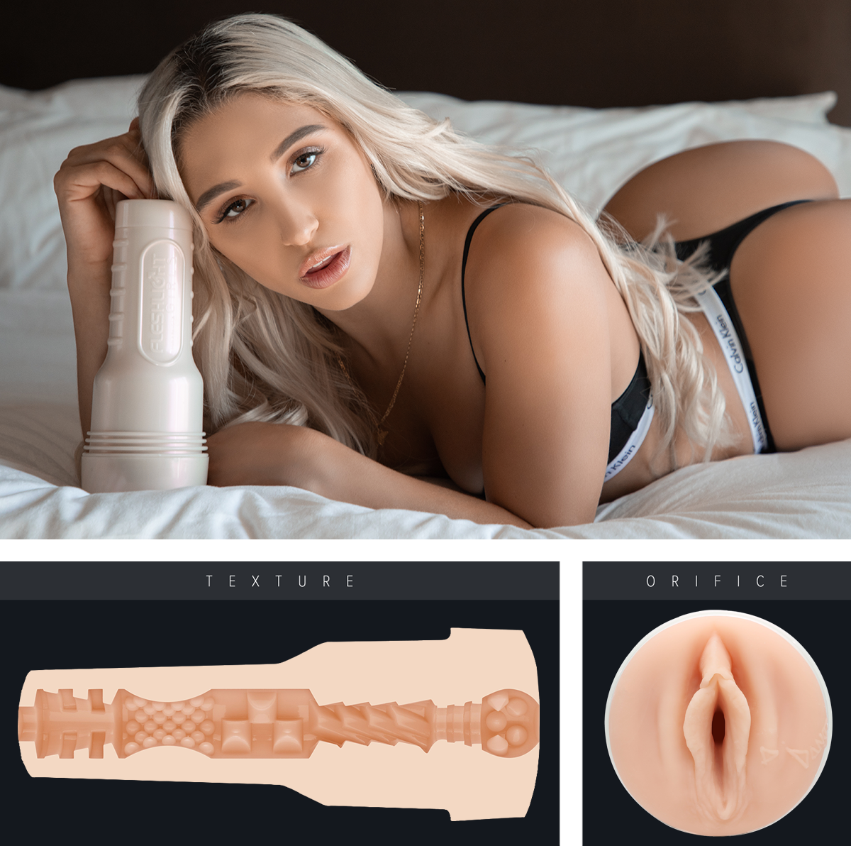 Explore the Abella Danger Fleshlight, a premium male masturbator from the Fleshlight Girls collection.