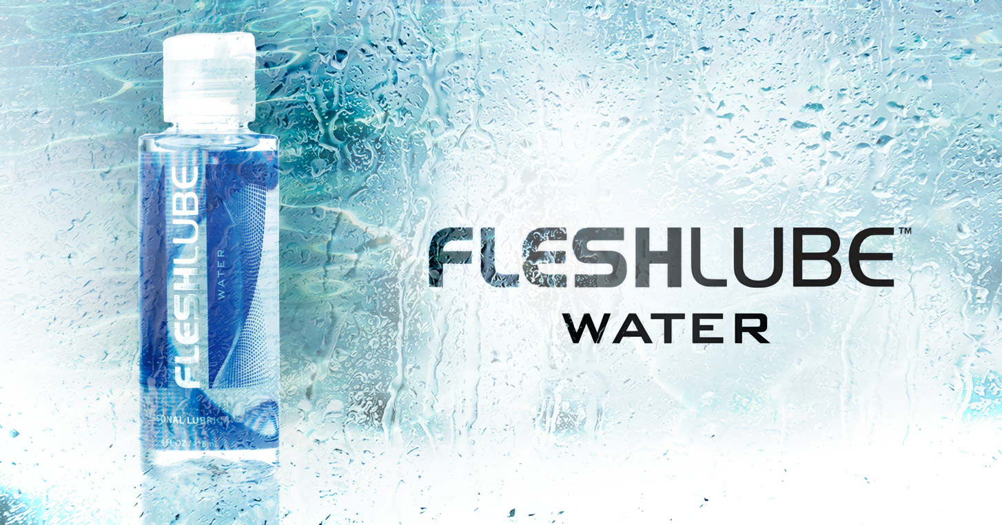 Fleshlight Fleshlube Water is a water based lubricant for your Fleshlight toy and male masturbator.