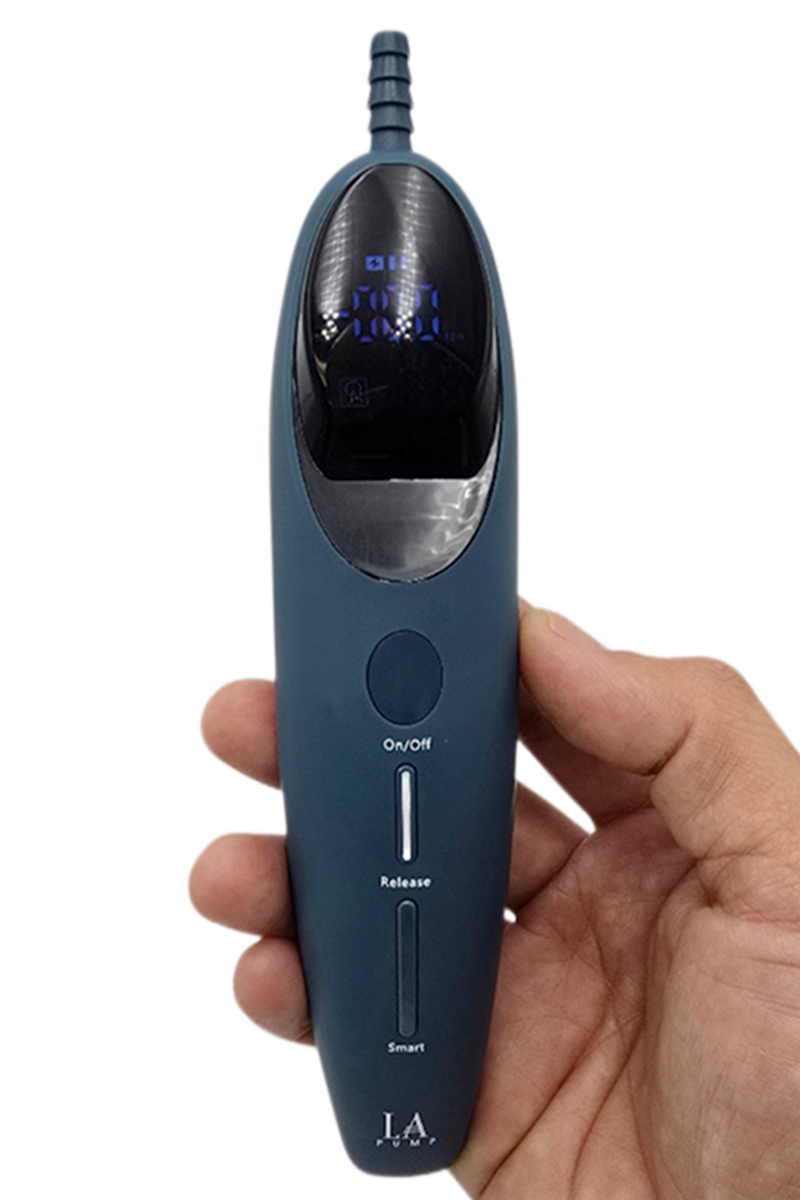 LA Pump electric penis pump with quiet suction for sexual health, ed erection support and confidence