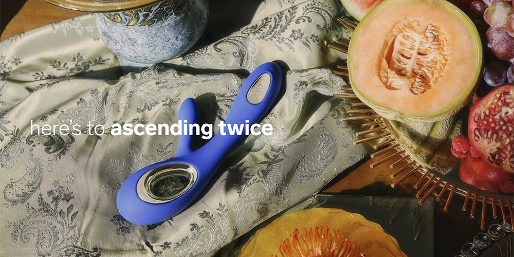 Experience female sex toys with the LELO SORAYA Wave, a rabbit massager and g spot vibrator for intense satisfaction.