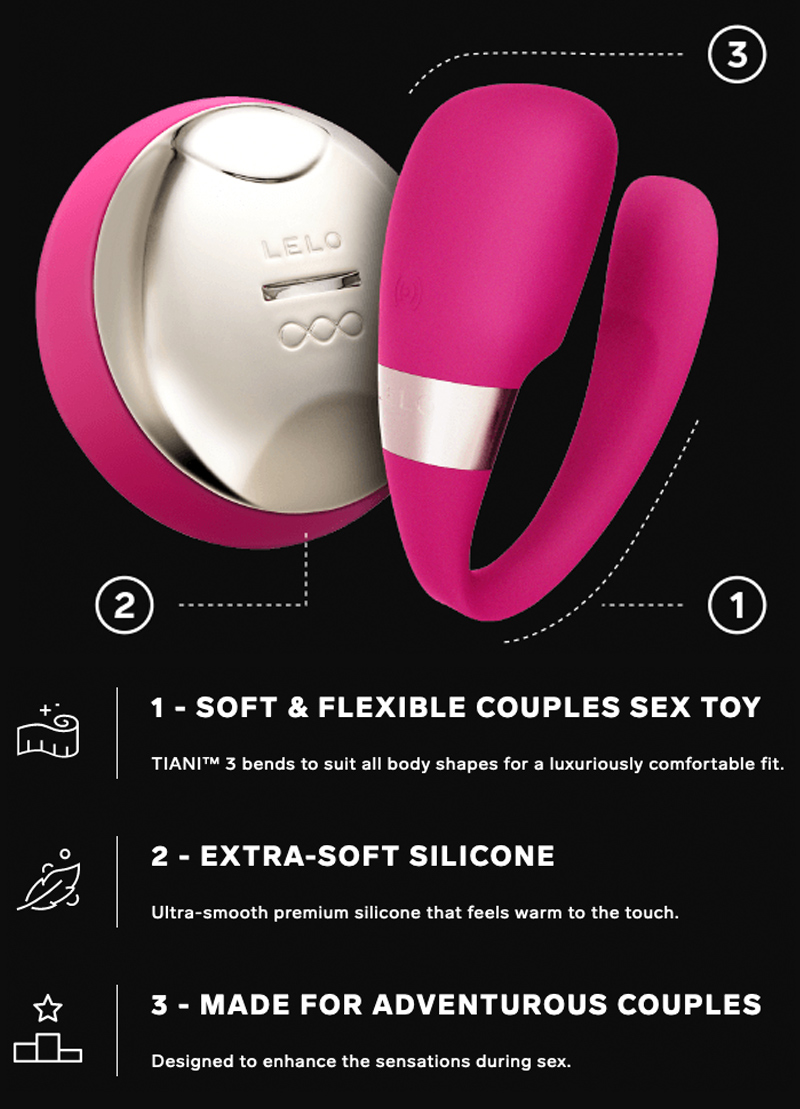 LELO TIANI 3 Couples Massager Features