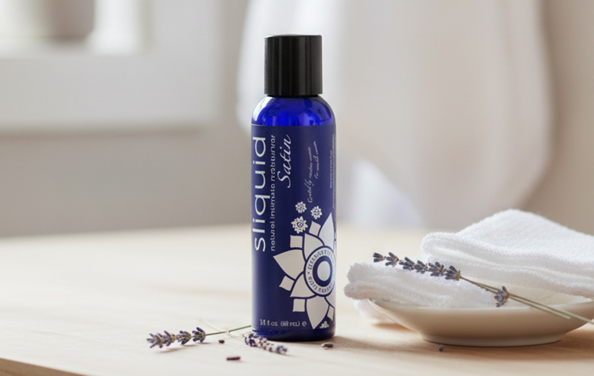 Sliquid Naturals Satin is a natural lubricant, personal lubricant and moisturising lube in one