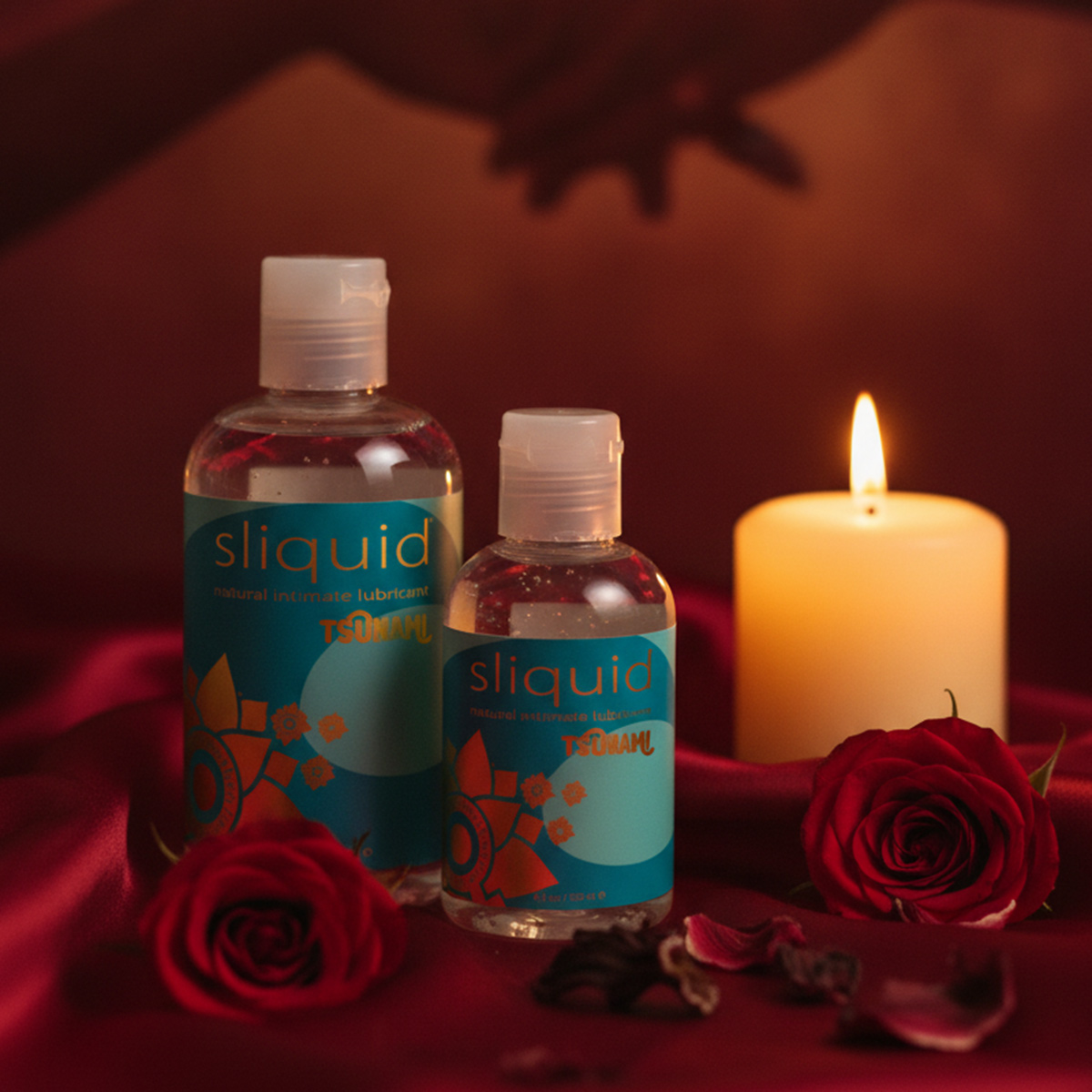 Sliquid Tsunami natural personal lubricant is a thick water based lube that's safe to use with adult toys.